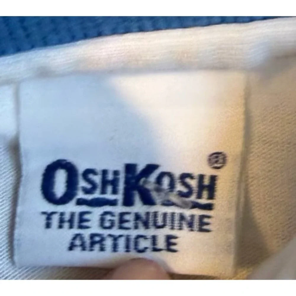 Vintage OshKosh Baby‎ Polo Shirt 3–6 Months Shark Whale Made USA NWT